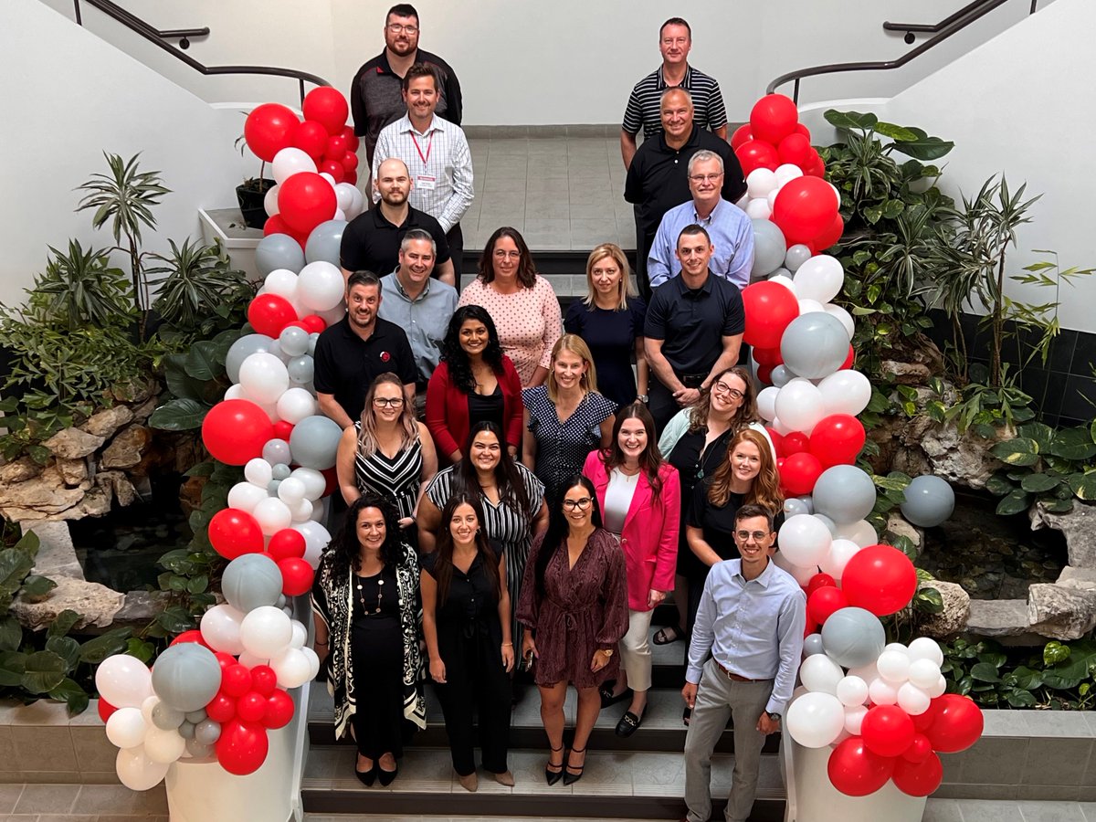 Our Grimco Canada Leadership Team was together for the first time in many years at our new Corporate Headquarters!

We were ecstatic to have all of these smiling faces in the same room once again!

#Grimco #Leadership #TeamBuilding
