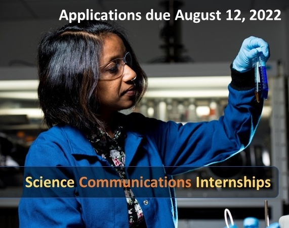 MWBigDataHub's tweet photo. Students: Do you like writing about science?
Apply for our paid science communications internship!
Open to grad and advanced undergrad students across the 12-state Midwest region.
Details: https://t.co/WHWVZgtSvA
#scicomm #datascience https://t.co/9cXLPkAQmn