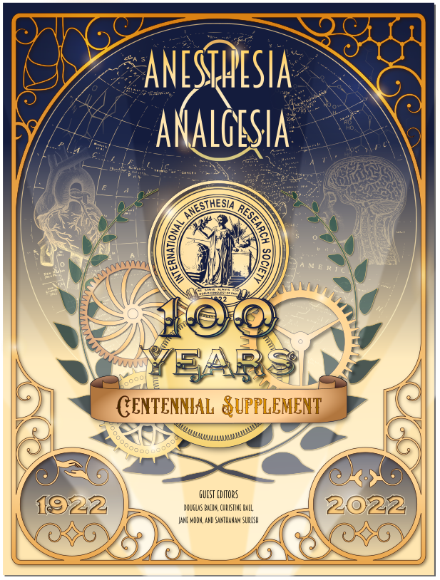 JaneMoonMD's tweet photo. Happy 100th anniversary to @IARS_Journals & @iars360!!🥳 A&A is the longest-running #anesthesiology journal in the world.
The Centennial Supplement is here:
🌟https://t.co/VWhSKQ1Sc8🌟
And the cover, by Naveen Nathan, is stunning!!😍
@chrisball4 @mnbaconboss @WLMHQ @UCLAAnes https://t.co/7BQUrKtfRi