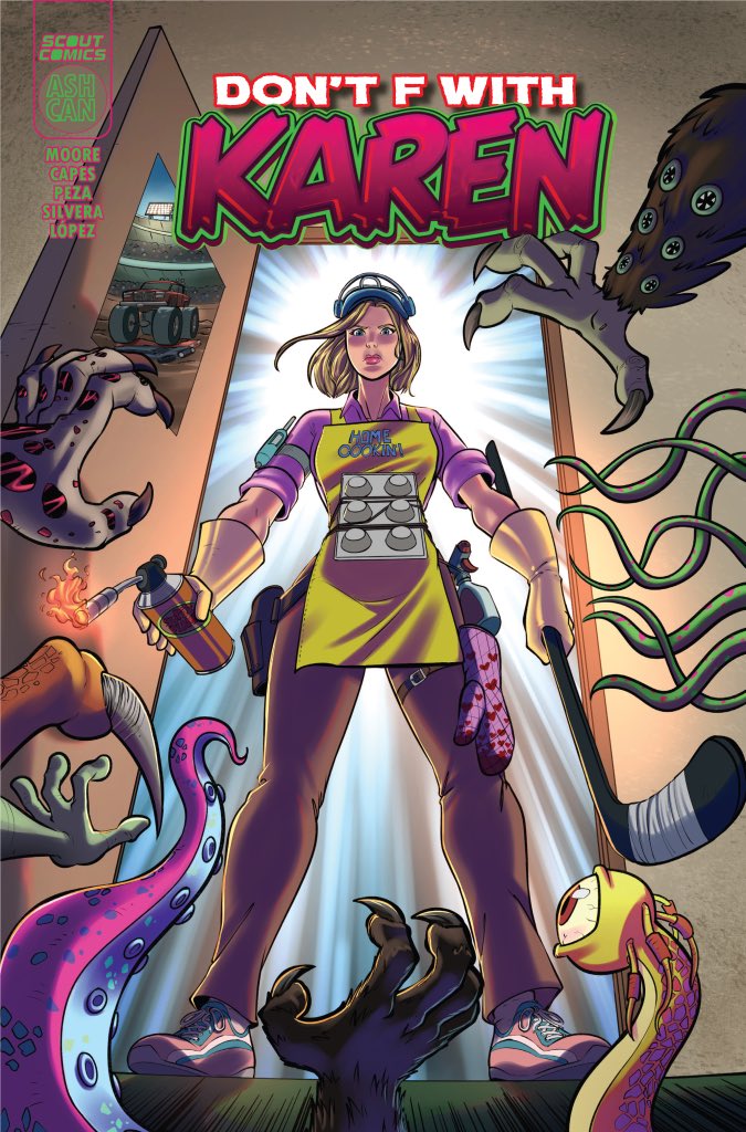 3pm PST <a href="/joeldavidmoore/">Joel David Moore</a> will be signing “Don’t F With Karen” live on scout comics Whatnot today 3pm PST whatnot.com/user/scoutcomi… <a href="/ThunderComicsOF/">Thunder Comics</a> <a href="/Comic_Con/">Comic-Con International</a>