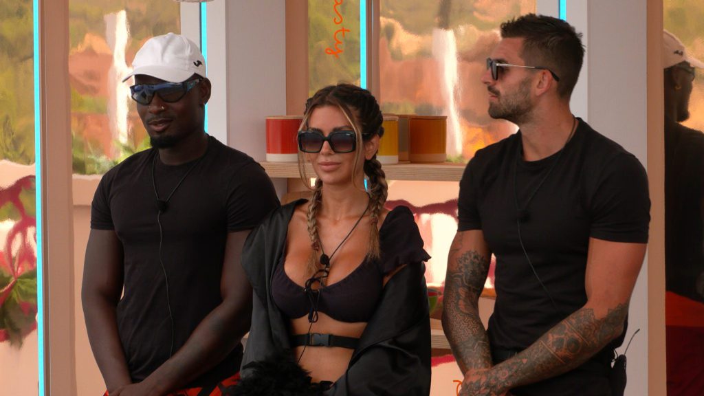 The biggest female boss that ever lived #LoveIsland