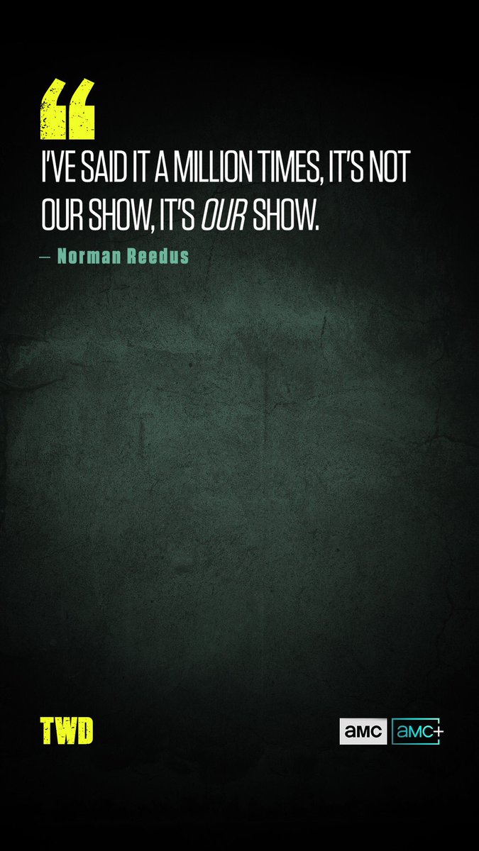 We are a #TWDFamily.