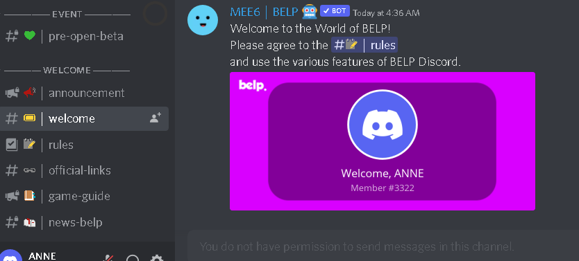 Join in their discord server and follow them to get more info about their project!
#BELP #Sugarflavor #BELP_QUEST