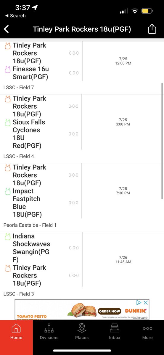 Last tourney of the year down in Peoria, IL! <a href="/MarianSoftball/">Marian University Softball</a> <a href="/tdraves/">Tony Draves</a> <a href="/SbEdgewood/">Edgewood University Softball</a> <a href="/RockersMarcano/">Tinley Park Rockers Marcano</a> <a href="/DubuqueSoftball/">University of Dubuque Softball</a> <a href="/CoachKeener23/">Josh Keener</a> <a href="/SUSoftball/">Spalding U Softball</a> <a href="/TrollsSoftball/">Trinity Christian Softball</a> <a href="/WLCSoftball/">WLC Softball</a> <a href="/coachflegel/">James Flegel</a>