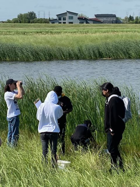 WayfindersMB's tweet photo. Summer School has just flown by - with only one week to go - and it feels like we’re just getting started! We’ve been exploring and mapping ecosystems in our land-based Geo/Science program, taking care of our plants and building a 💥 learning community #thirdsemester https://t.co/xhlHfgnwXa
