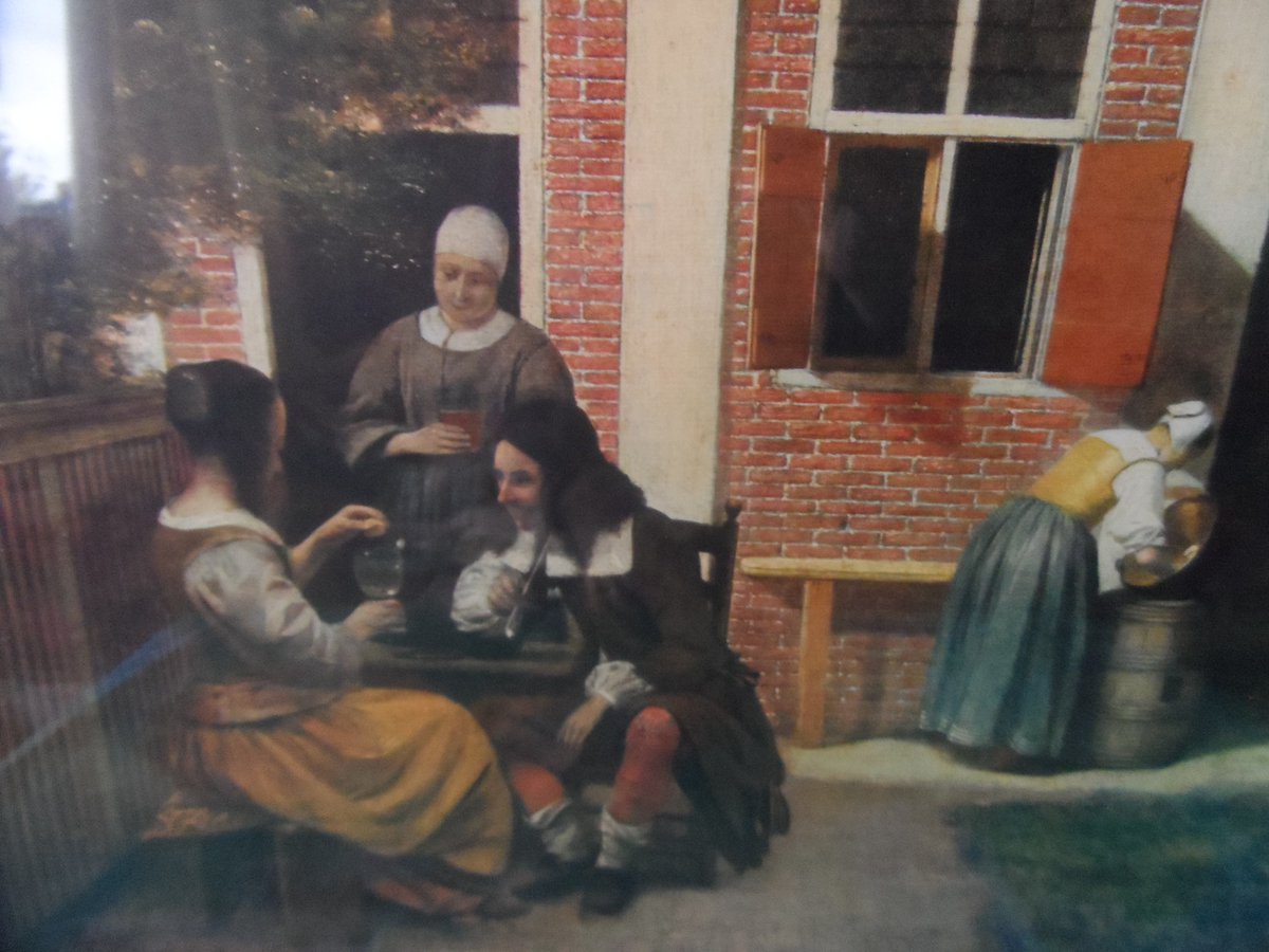 HoushamAntiques's tweet photo. https://t.co/buKUReZEBk #PieterdeHooch #oldmaster #vintageprint #dutchpainting #smallcountryhouse #dutch #holland #dehooch #hooch #artist #art #dutchart https://t.co/utzESWCI4a