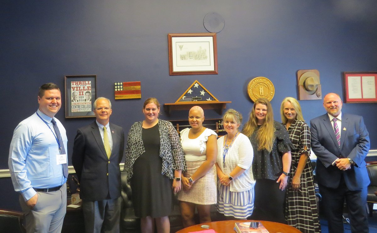 RepGuthrie's tweet photo. Every student is important and has a special purpose in their community. Thanks to special education professionals with @KyCECMembership for discussing federal resources to support special education and how educators are helping students fulfill their goals. https://t.co/PZWdHxgt6n