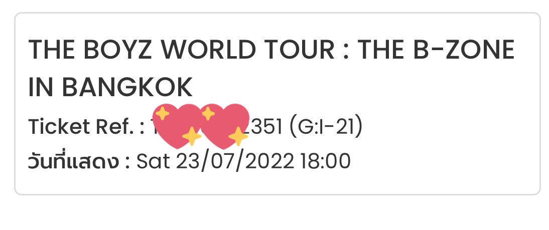 sunksw_'s tweet photo. ขายบัตรวันพรุ่งนี้ 🤧
(G:I-21) บัตร 4900❌  
             ขาย 2600✅
ติดงานค่ะนัดรับได้ฝากเพื่อน ลดสุดๆ #THEBZONEinBKK #ตลาดนัดtheboyz https://t.co/nolzplaVaj