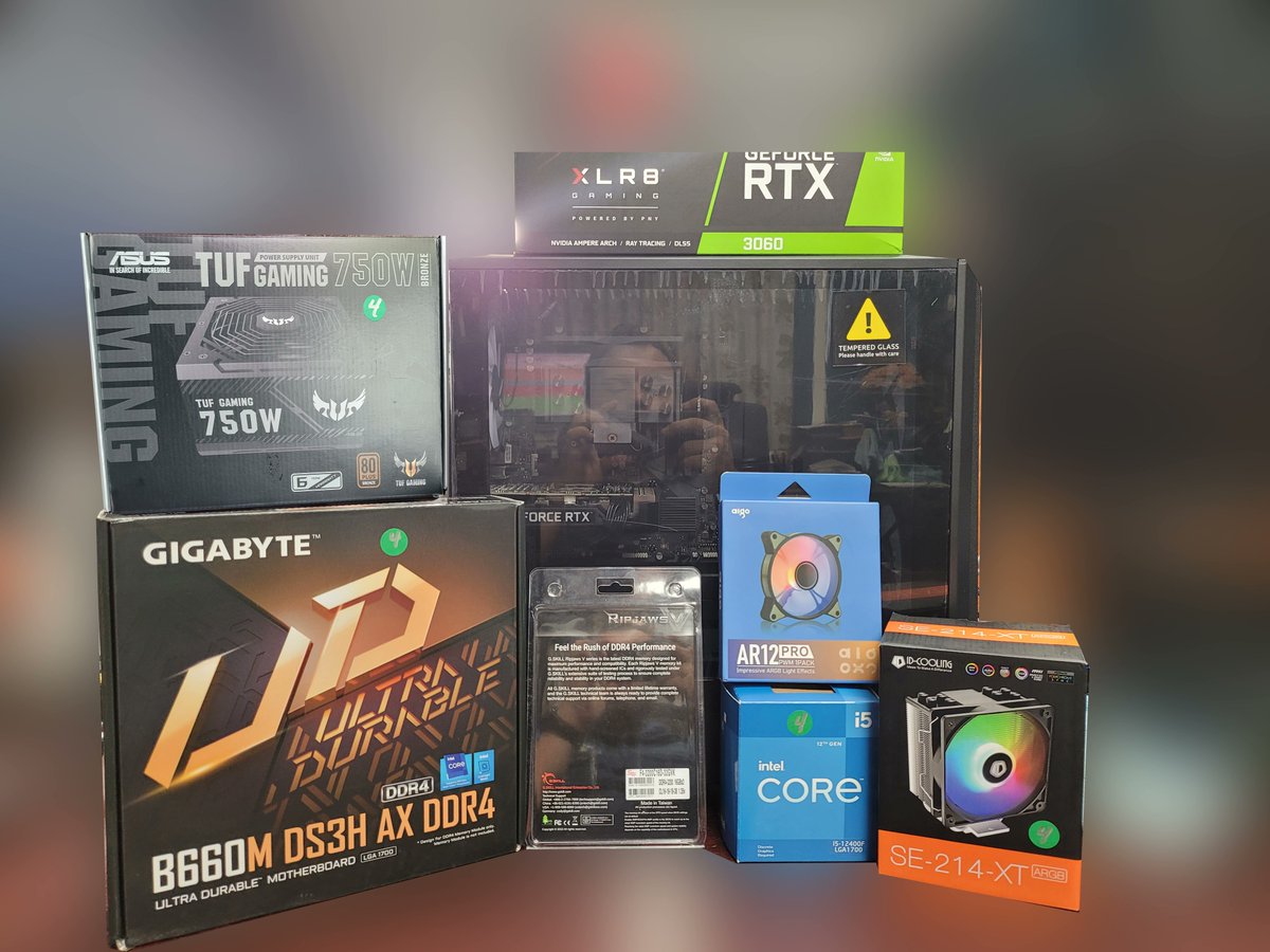 GamingCompsSRQ's tweet photo. Our latest build! $1000 out the door for entry-level gaming. More builds at https://t.co/55nEbfao9F #gamingpc #rtx3060 https://t.co/aXHdh2uP5M