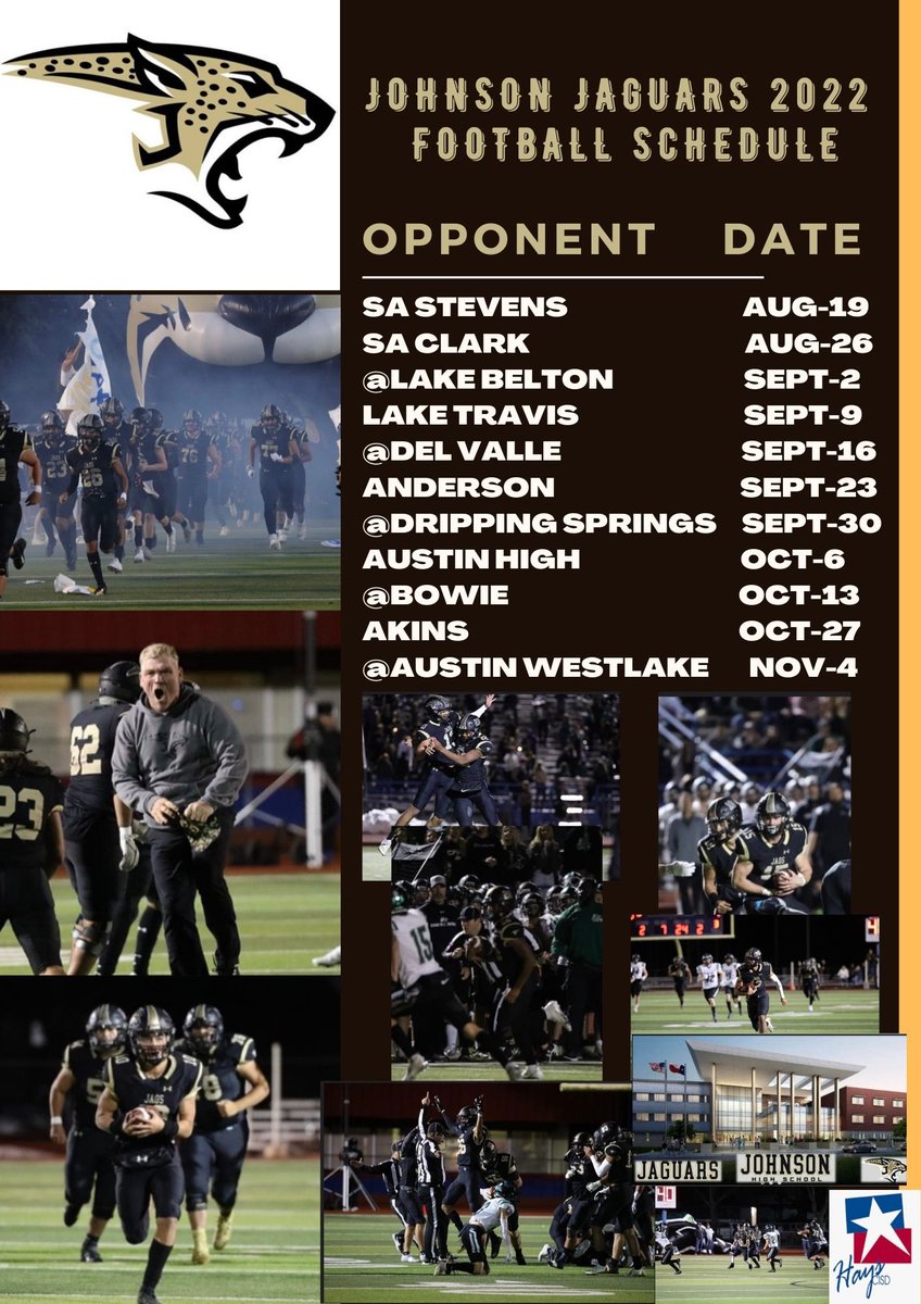2022 Football Schedule