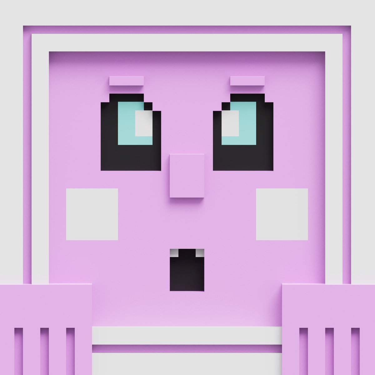 TooCloseCubes's tweet photo. Meet #TooCloseCube No. 025 searching for a fam and ready to be adopted💜😊
FP: 0.0045 Ξ (No Gas Fee ⛽️ Polygon)
#NFT #nftcollector #NFTCommmunity #PolygonNFT https://t.co/kiIUrkBzXm