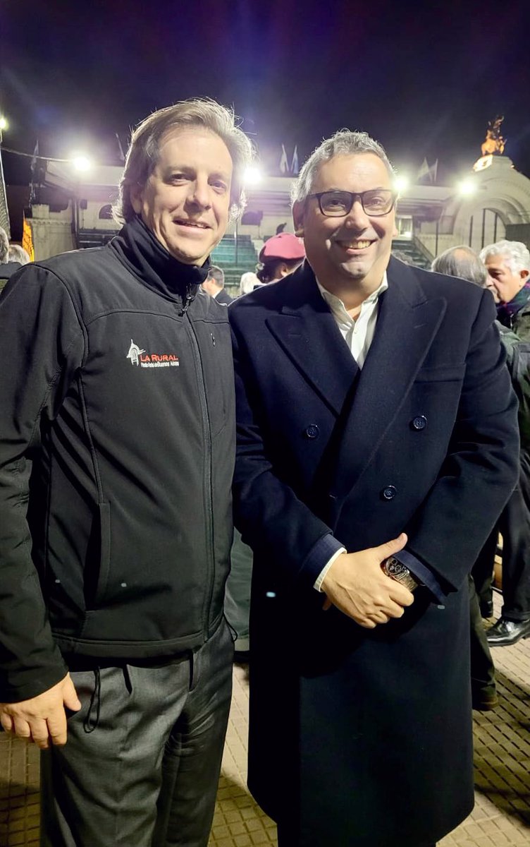 El presidente de nuestra institución <a href="/fgorbaran/">Fernando Gorbarán</a> acompañó al director general de <a href="/LaRural_BsAs/">La Rural</a> en la apertura de la 134 edición de la Exposición Rural Argentina. 

Del 21 al 31 de julio podes visitar la Expo Rural en <a href="/LaRural_BsAs/">La Rural</a> !