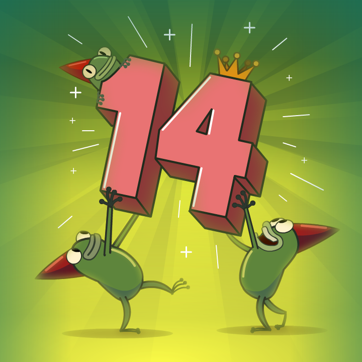 The countdown to launch begins today! In 14 days, Lost in Play will be available on Steam and Nintendo Switch 🤩 #countdown #frogs