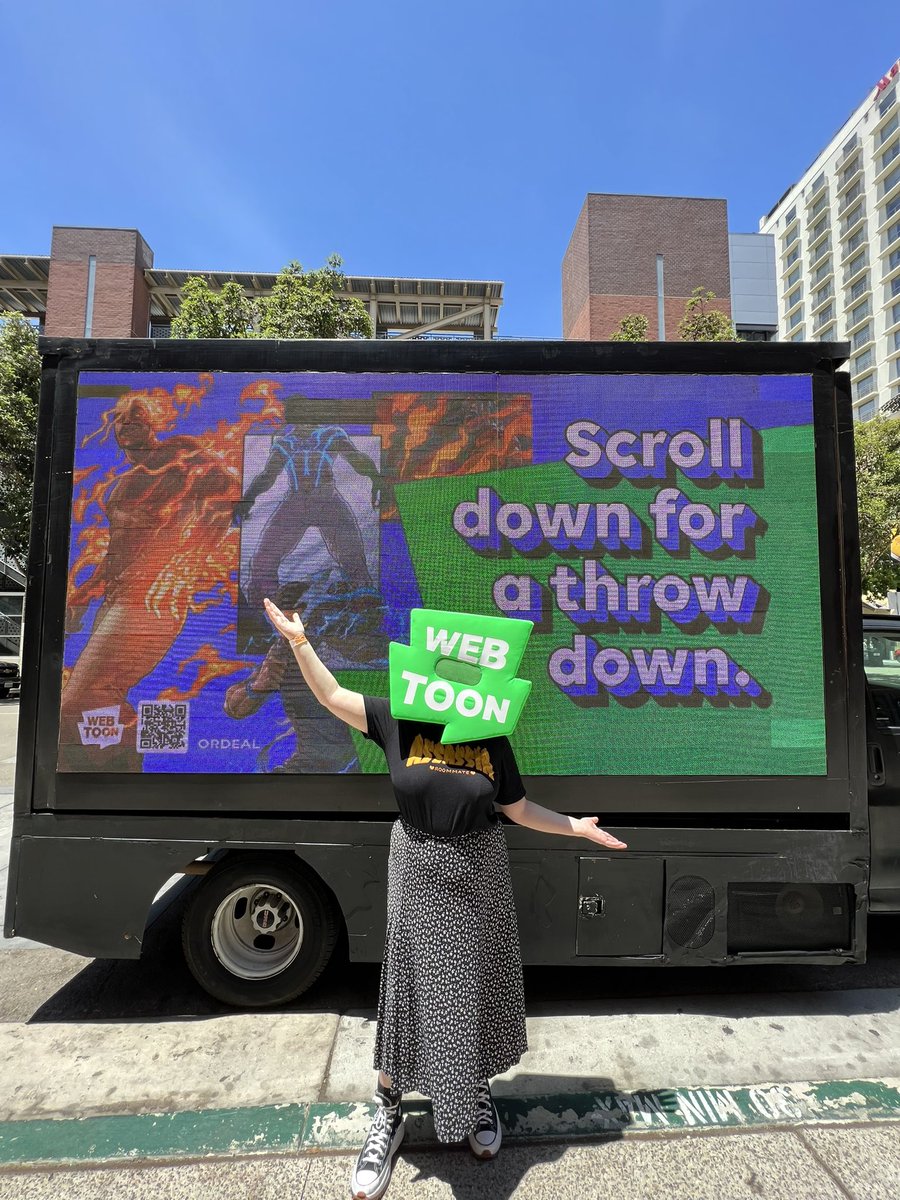 San Diego never looked better 🥹💚 #SDCC2022 #SDCC #WEBTOON