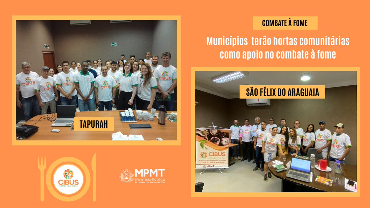 mpdemt's tweet photo. Para debater o #combateàfome e traçar estratégias para a preservação da #SegurançaAlimentar, o fortalecimento da #AgriculturaFamiliar e a #ProduçãoSustentável, o #MPMT promoveu duas rodas de conversa do #ProjetoCibus. https://t.co/vLBRDet1Xi #Tapurah #SãoFélisdoAraguaia #MPEMT https://t.co/CcrK79NT8t
