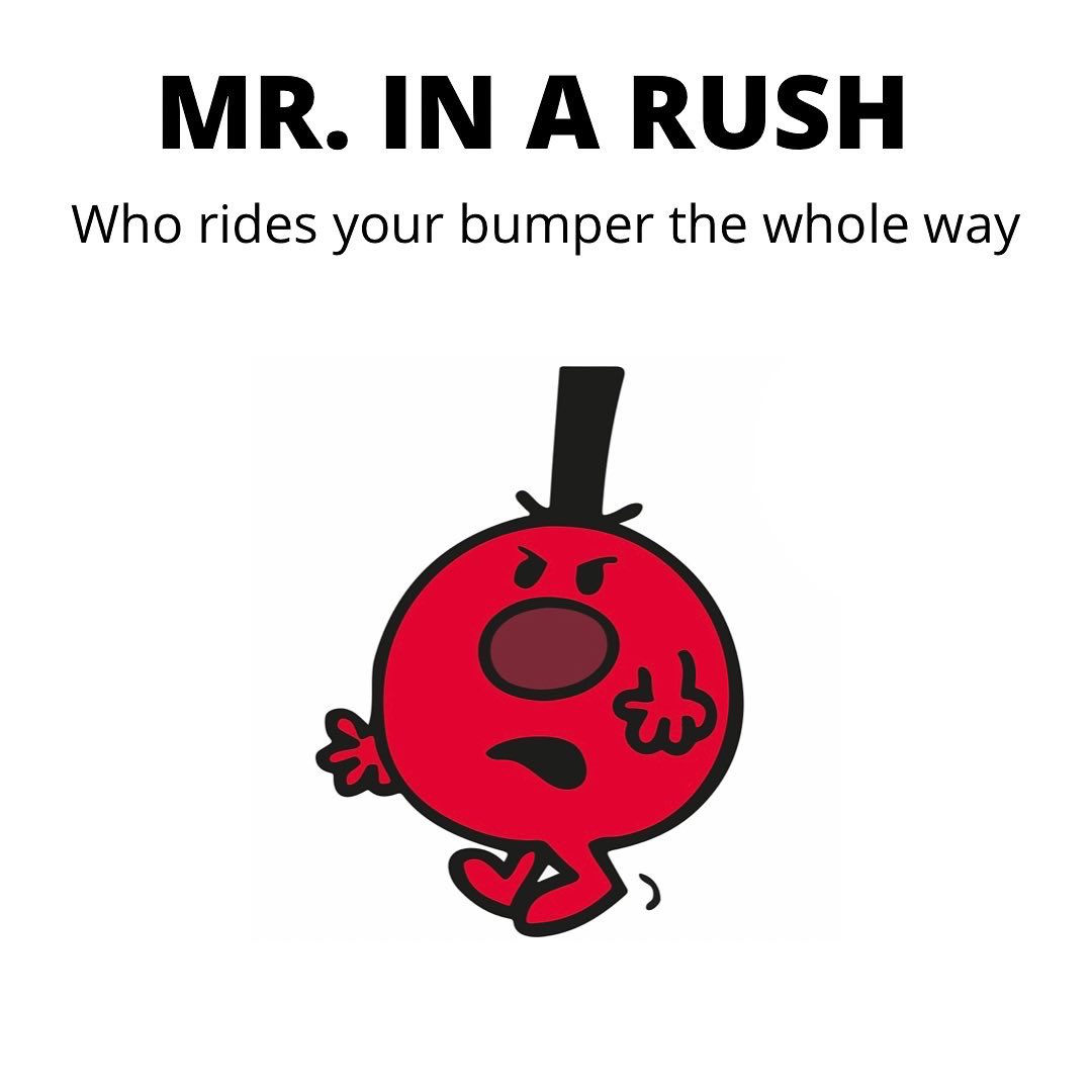 myTDOT's tweet photo. Don’t be these Little Miss and Mr. Men out on the roads. 😆🚗 Which one is your pet peeve?  #littlemiss #mrmen https://t.co/g1np2bnnVl