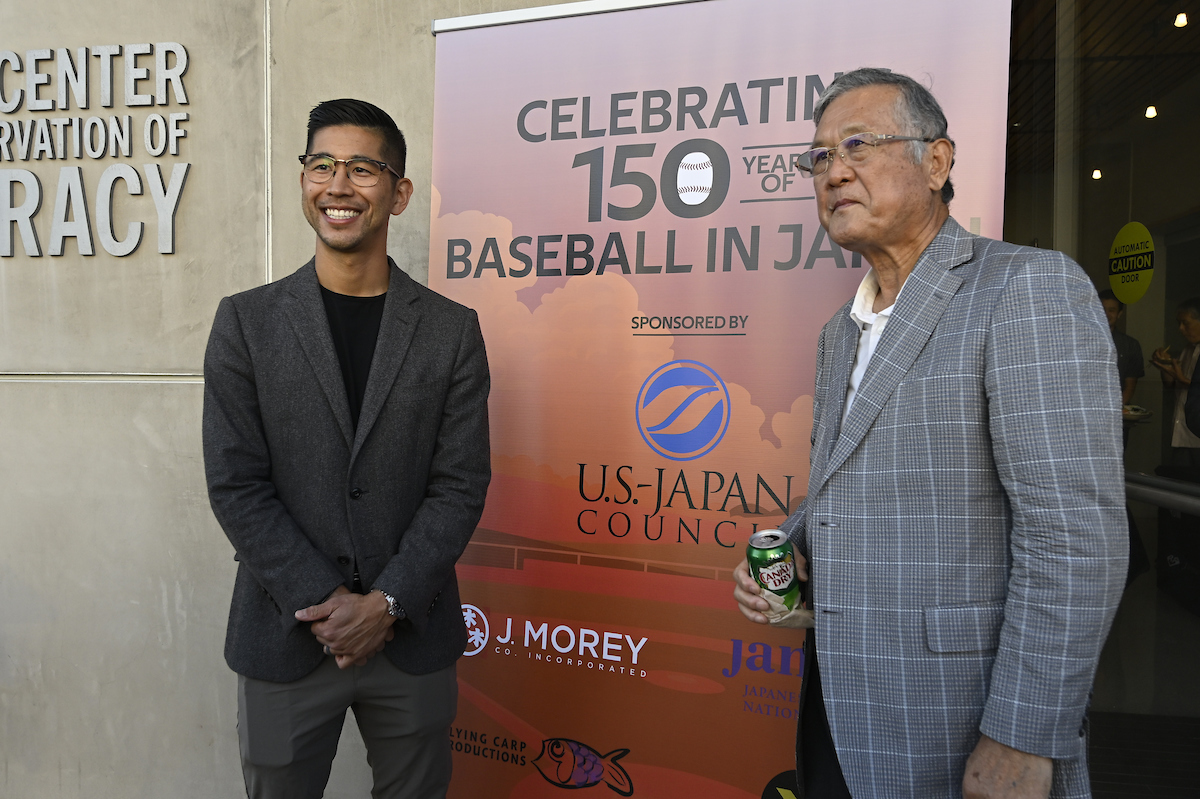 JMoreyIns's tweet photo. On Sunday, July 17, we were proud to partner with @USJC, @jamuseum, Yanase USA &amp; Nankai Shochu to host the 150th Anniversary Celebration of Baseball in Japan honoring Masanori "Mashi" Murakami and his legacy. 

Watch the segment by @abc7davidono: https://t.co/MelUZABPjJ https://t.co/Tcf9QuMb1u