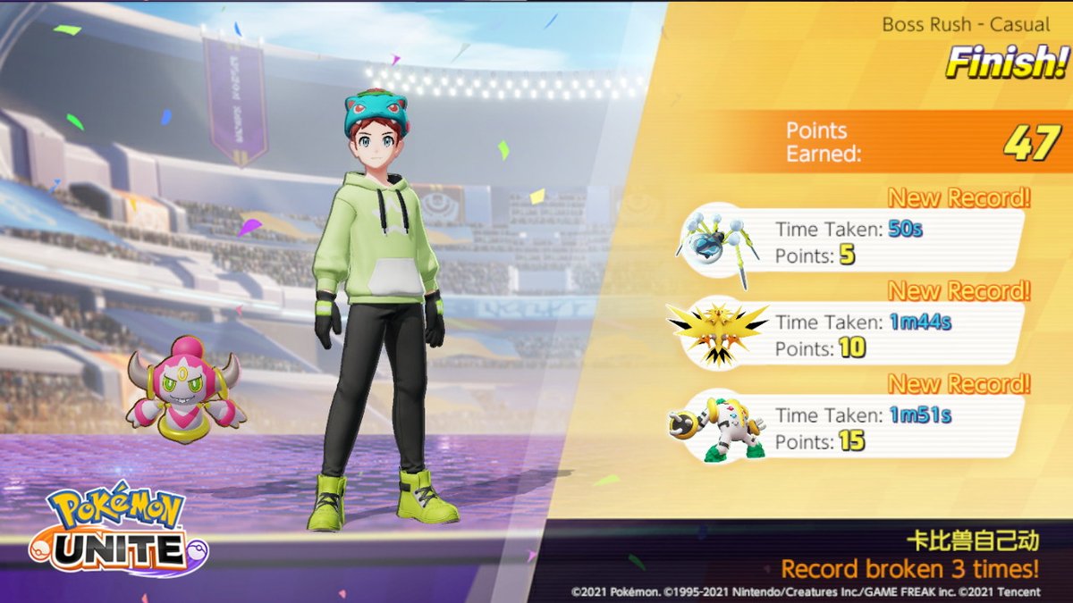 Coluseo1's tweet image. #PokemonUNITE #NintendoSwitch