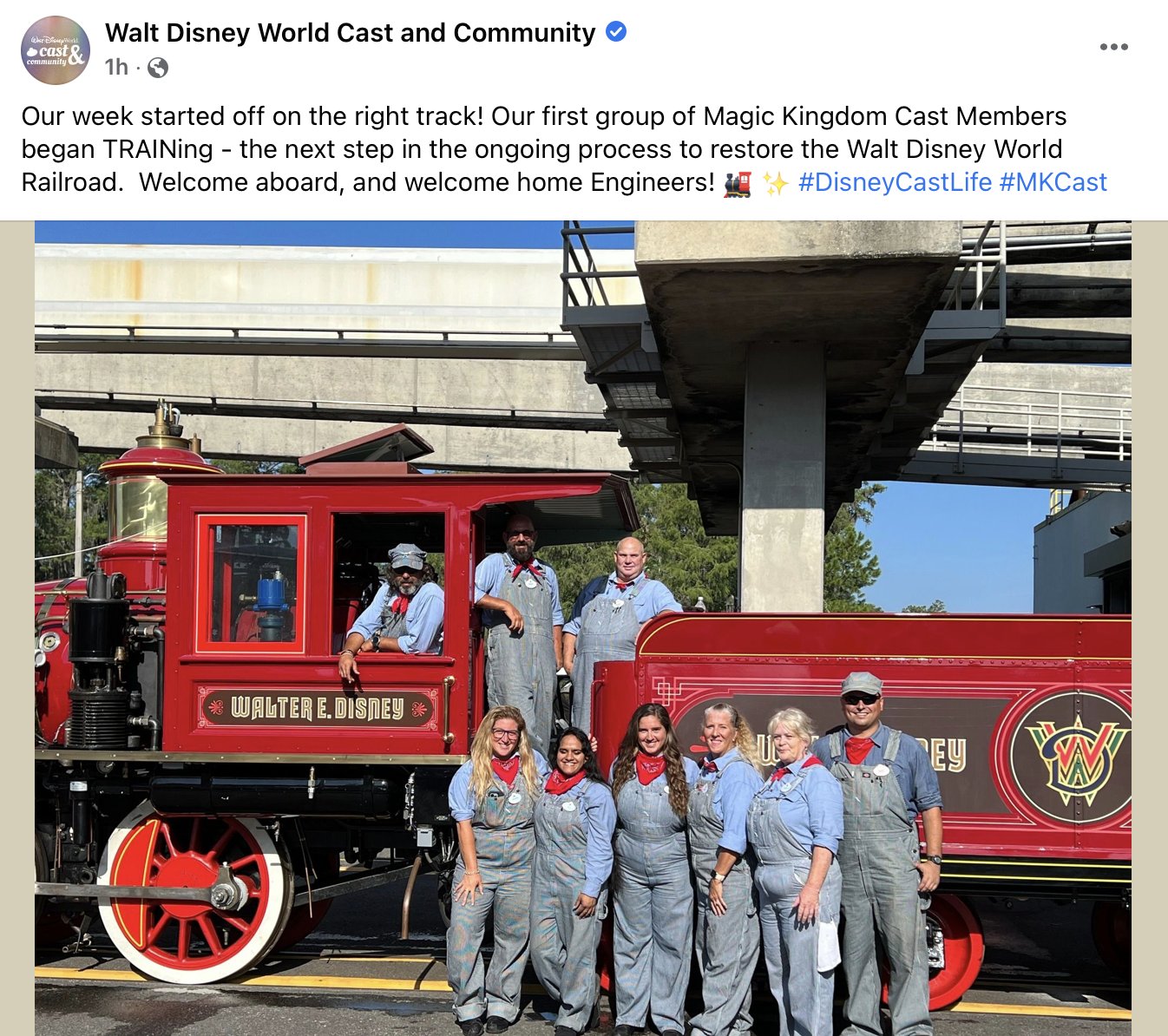 Welcome Back the Walt Disney World Railroad