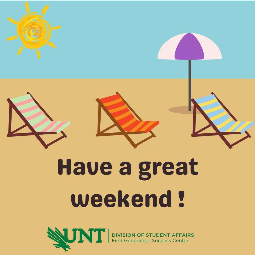 Happy Friday, Eagles! 

❤️ First Gen Success Center

#unt  #gmg  #untFirstGen  
#unt23 #unt24 #unt25 #unt26