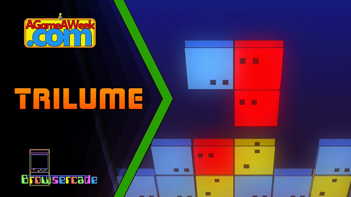 Jayenkai's tweet photo. Want a nice Falling-Block puzzle game?
https://t.co/yDVw04zdN8
Try Trilume, now available in the @Browsercade, on Desktop, Mobile or Tablet.
Match chains of a single colour from the left to the right side. https://t.co/QDSFFQorb3
