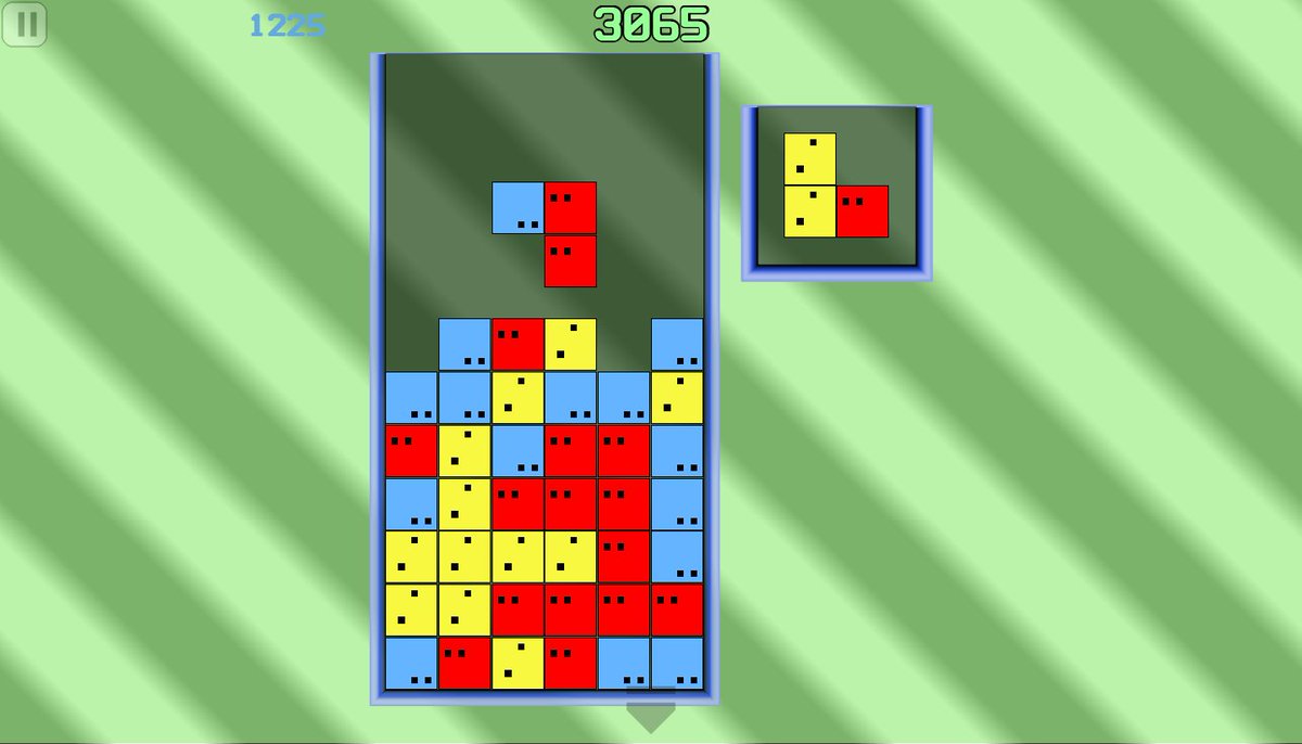 Jayenkai's tweet photo. Want a nice Falling-Block puzzle game?
https://t.co/yDVw04zdN8
Try Trilume, now available in the @Browsercade, on Desktop, Mobile or Tablet.
Match chains of a single colour from the left to the right side. https://t.co/QDSFFQorb3