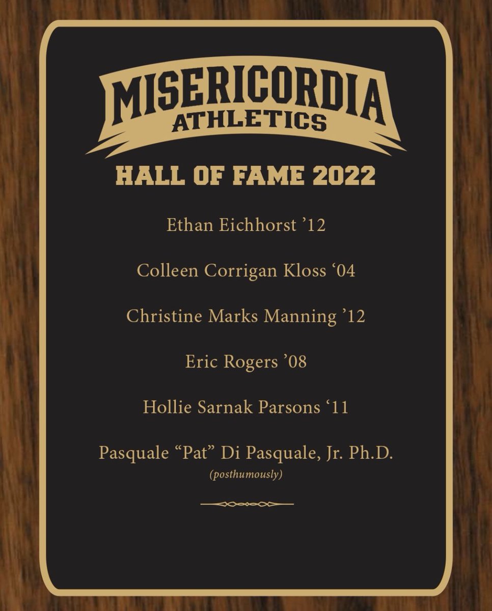 Congrats to our program’s all-time leading scorer and former assistant coach, Christine Marks Manning on her induction into the Misericordia Hall of Fame! 💙💛