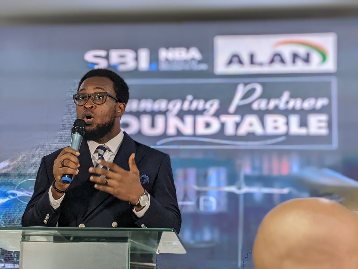 ALANigeria's tweet photo. A special shoutout to our incomparable compere @tonypox for doing a fantastic job at the #ManagingPartnerRoundtable last week.
https://t.co/L8LrbrZsli
#ALANxNBASBL #ManagingPartnerRoundtable #LeadingTheLawFirmOfTheFuture https://t.co/w3oiekhdtH