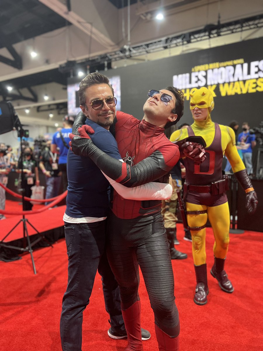 Don't think he's feeling so good, Mr. Stark. #MarvelSDCC