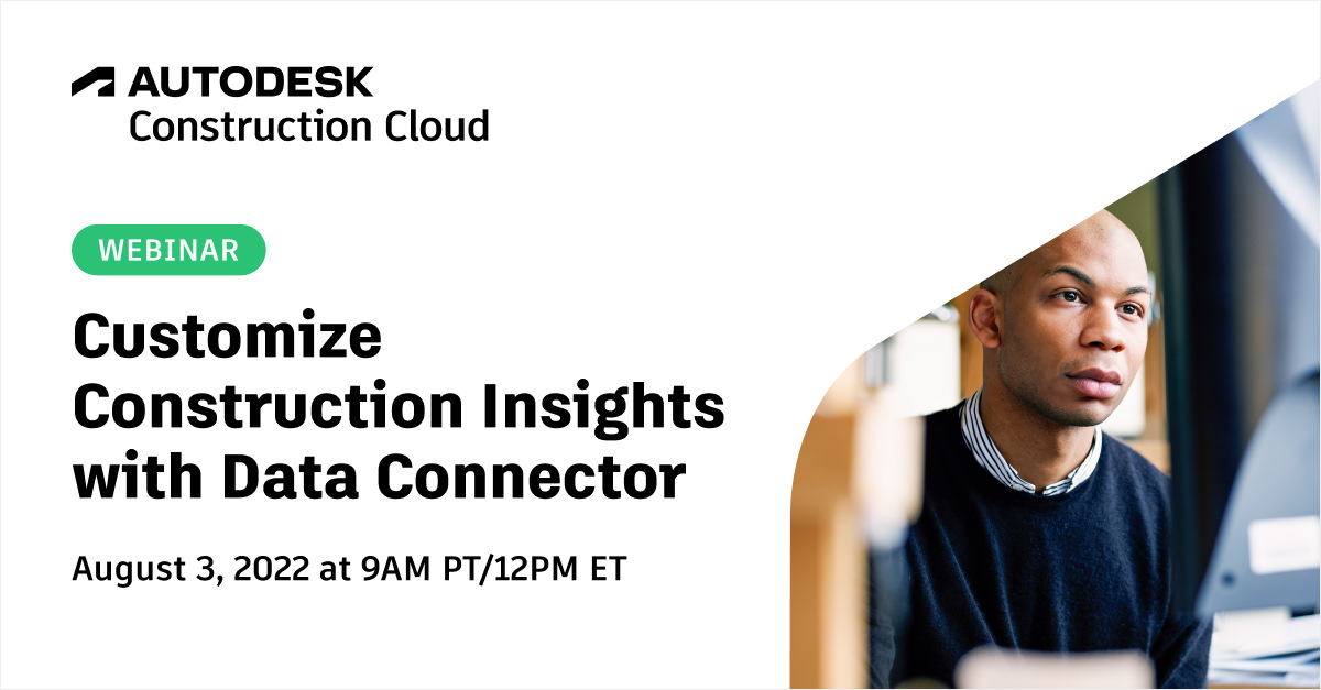 ADSK_Construct's tweet image. Are you ready to start building out your data strategy? 
Don&apos;t miss our discussion about #data, leveraging tools like Data Connector within #AutodeskConstructionCloud and tips about building analytics specific to your needs. 
autode.sk/3B5A9js

#dataconnector