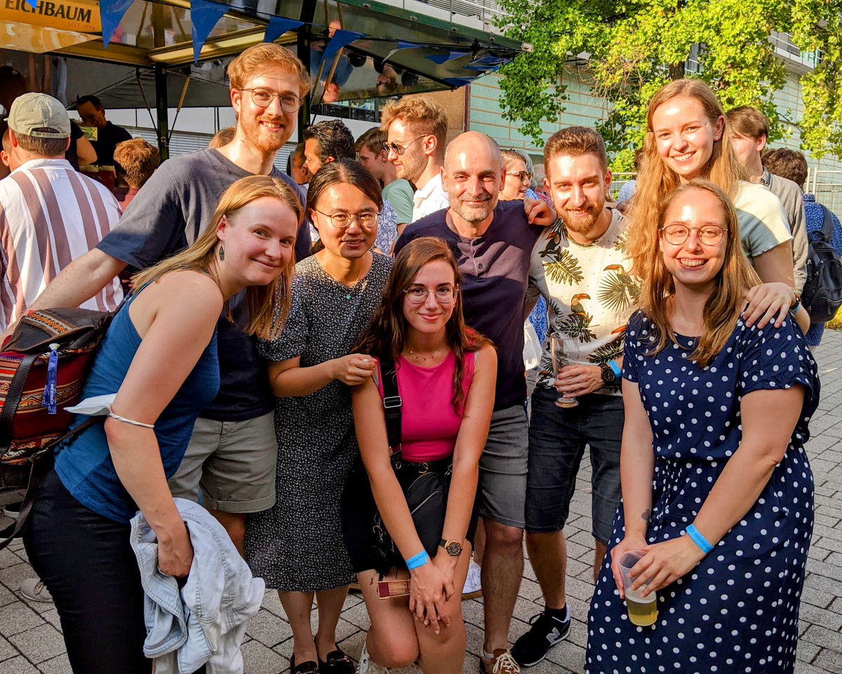 Great news!!! Today we finally had the <a href="/DKFZ/">DKFZ</a> summer party again 🥳 (yes, the COVID-19 test was included in the ticket price😇) Here with some of the <a href="/dkfzEpigenetics/">DKFZ Epigenetics</a> members! We missed those missing! We love you guys, wherever you are! 😍