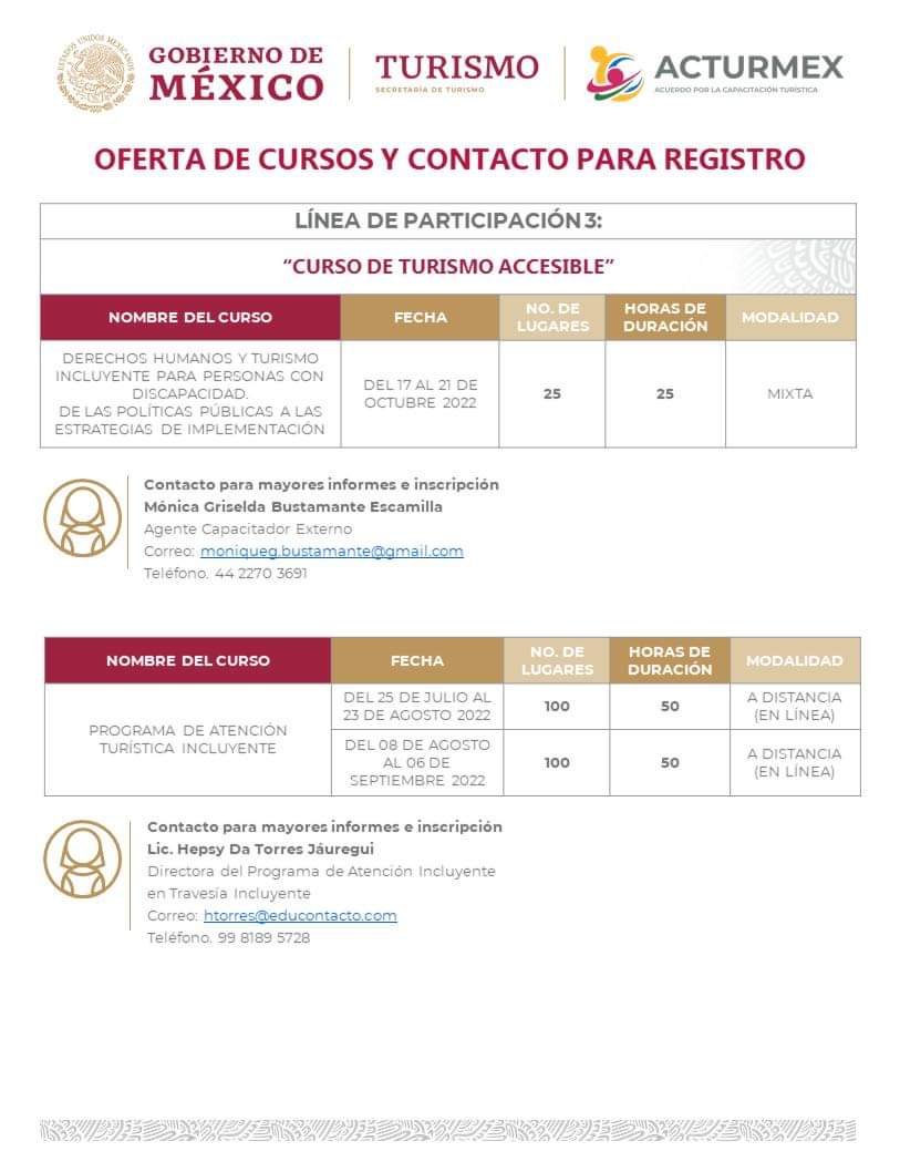 SECTUR_mx's tweet photo. ¡Atención prestadores de servicios turísticos! 
Conoce la oferta de Capacitación que #ACTURMEX tiene para ti. Recuerda que se actualiza constantemente.
Todavía no conoces ACTURMEX, ingresa a https://t.co/xKIJoqIOli  para mayor información.🇲🇽 https://t.co/rW4G8S3RyL