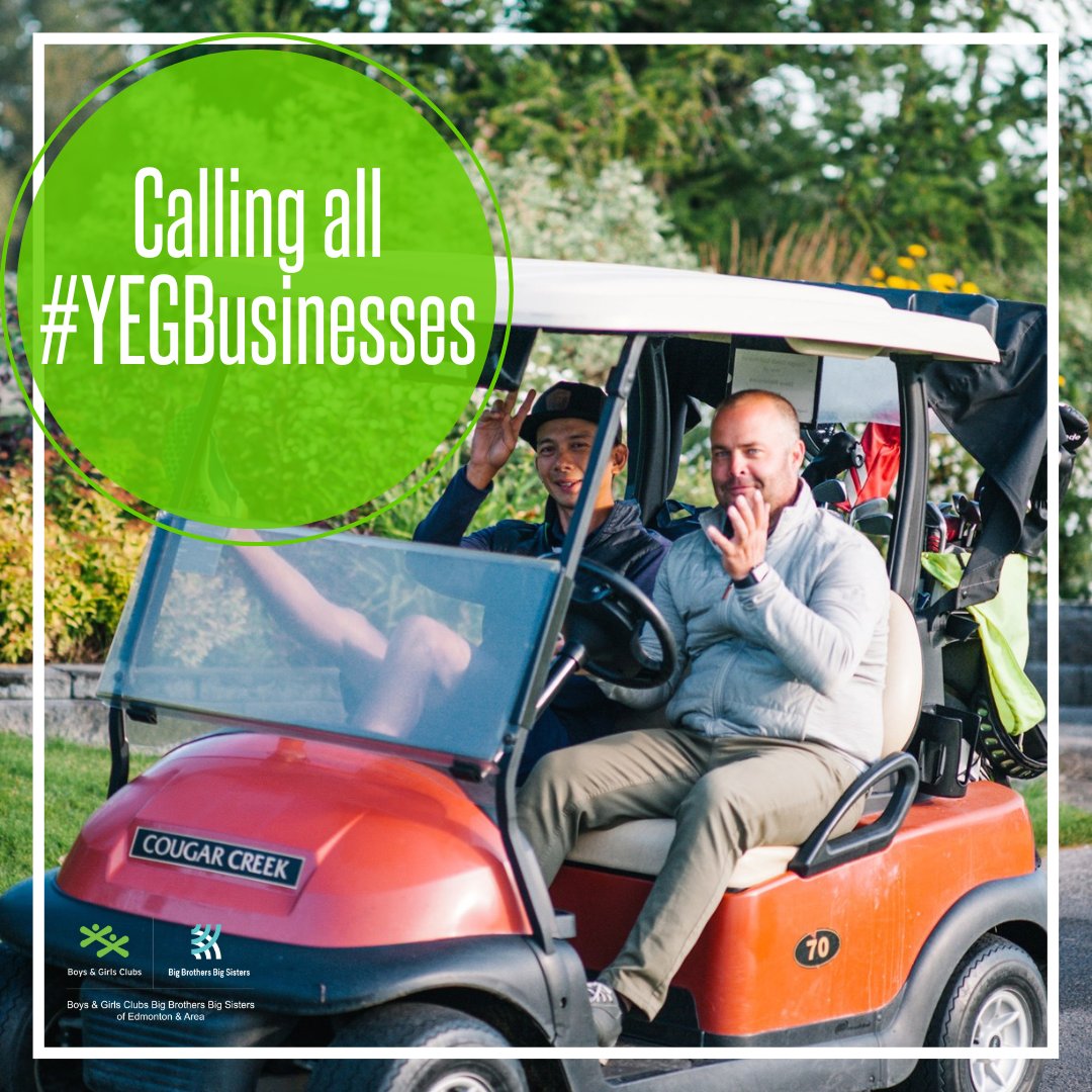 BGCBigs's tweet photo. The Children First Golf Classic is a vital event for our community and to raise funds for BGCBigs! To maximize our fundraising potential, we are seeking food and alcohol sponsors!
Please contact Danisha at Danisha.Bhaloo-Shivji@bgcbigs.ca to sponsor!
#yegbusiness #bgcbigs https://t.co/hFZamwNoRp