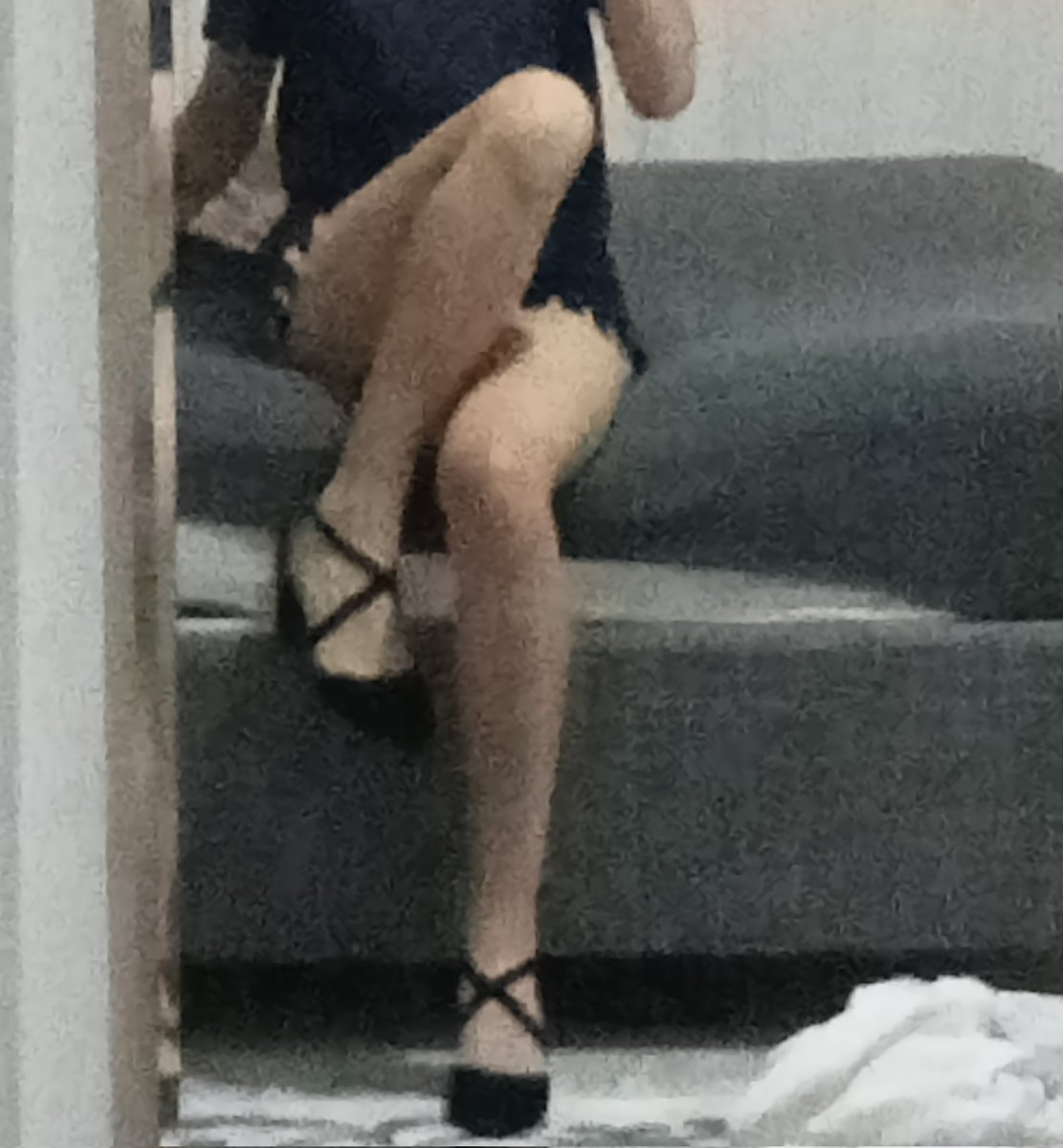 Topuklu ayakkabı seksiliği desem...