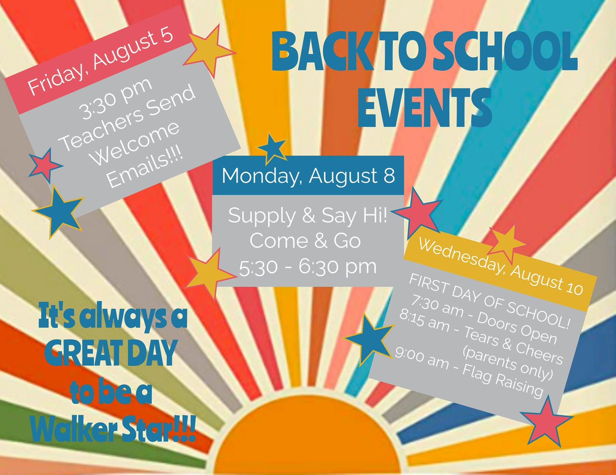 It’s A Great Day To Be A Walker Star!