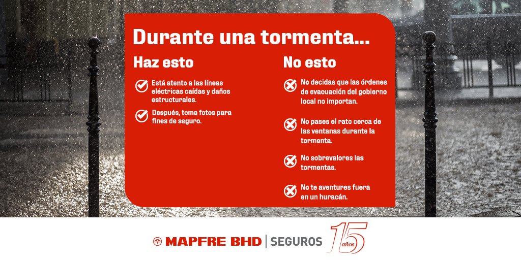 Mapfre_BHD's tweet photo. Recuerda que para proteger tus bienes en casos de imprevistos como estos, cuenta con una póliza de seguro completa. Cotiza la tuya al 809 549 7424, también vía WhatsApp. 

#MAPFREBHD #MapfreBHDSeguros #MapfreBHDSegurosdeHogar https://t.co/WzPWt28ee3