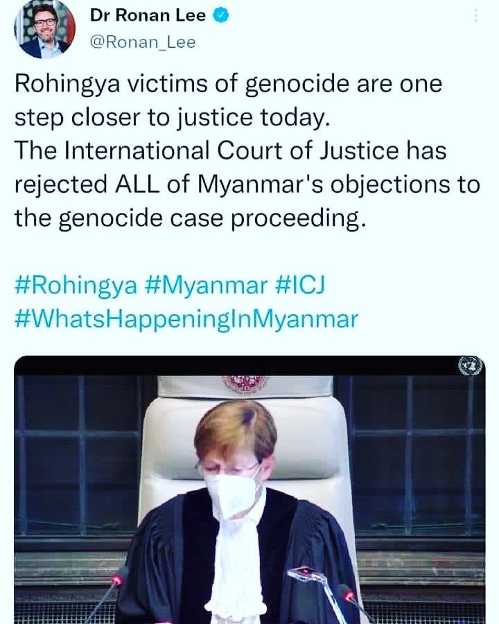 SadequeRo's tweet photo. #Rohingya #Myanmar #ICJ
#WhatsHappeningInMyanmar @MiaSeppo @RvaLisu @dunecat1 @IHaveADream1ok @CIJ_ICJ @hrw @UNOCHA @newhumanitarian @UNmigration https://t.co/bvzgeBKYuk