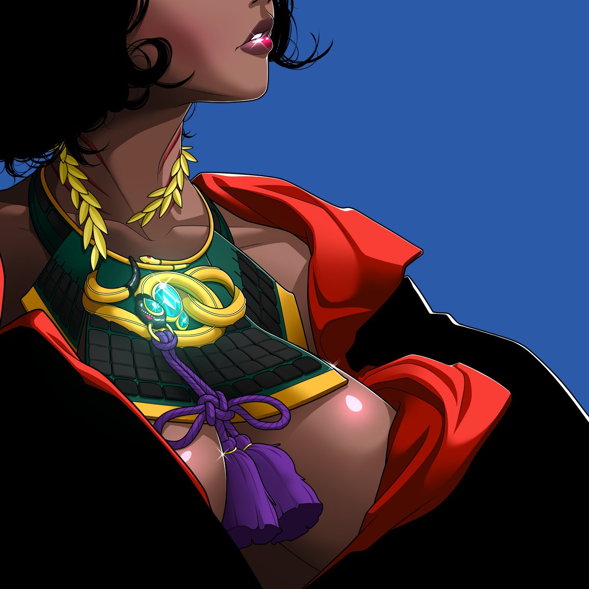 BFTFIV's tweet image. Keep your eyes on the prize. 

The Jade Wanderlust is more akin to living deity than a gemstone. Capable of bestowing near-infinite power upon its owner, don't be afraid to do a double-take if you see it out in the wild 👀

Airdrop coming soon.