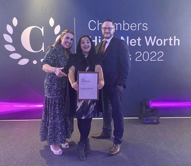 Private Client Solicitors (@privateclientss) on Twitter photo We are delighted to announce that we won the <a href="/ChambersGuides/">Chambers and Partners</a> award for "Emerging Law Firm of the Year" 2022. An absolute testament to the incredible team at PCS #winning #teamwork #privateclient #HNWawards We are delighted to announce that we won the <a href="/ChambersGuides/">Chambers and Partners</a> award for "Emerging Law Firm of the Year" 2022. An absolute testament to the incredible team at PCS #winning #teamwork #privateclient #HNWawards