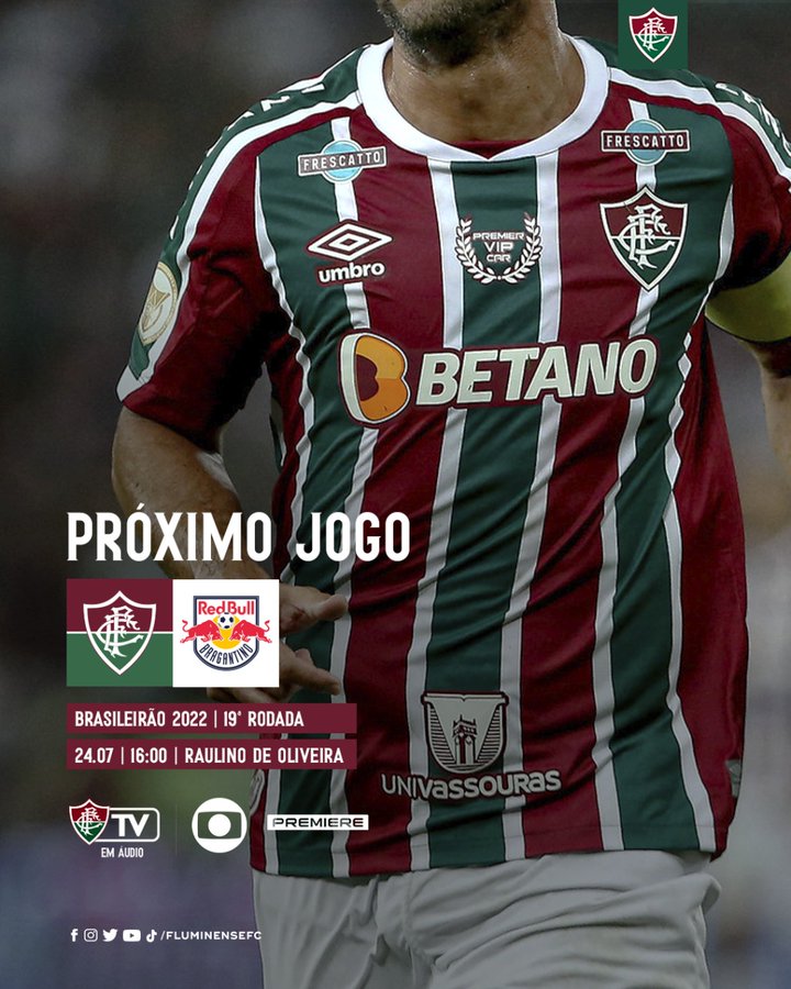 Fluminense x RB Bragantino: onde assistir ao vivo, prováveis escalações,  hora e local