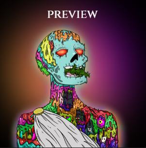 1MoreCryptoGirl's tweet photo. I'm finally mutating my rainbow skeleton and it's gonna look sick. Went with essence and eyes and I'm gonna wait for the background and clothes mutation. Look at the before and after👀🔥 @TombStonedHS 

 #StonedToTheBones #TombstonedTakeover https://t.co/cJzhDbTnaN
