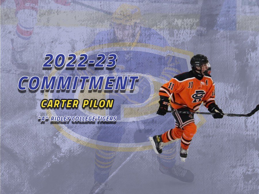 CPCANADIANS's tweet photo. COMMITMENT! We are proud to announce the addition of Carp native Carter Pilon from Ridley College. A dynamic skater with great leadership qualities, Carter impressed our staff at camp and earned a spot with the big club. Welcome to the CPC fam, Carter! https://t.co/Gf64pGZOiT