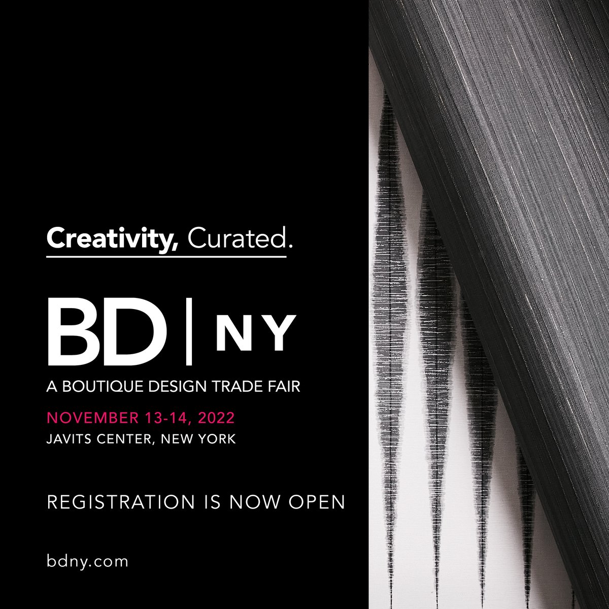 #BDNY connects hospitality leaders and designers with exceptional vendors, insider experiences, and hospitality products not found anywhere else. We invite you to join us! Register here: bit.ly/3zkfqHf #BDNY2022 #boutiquedesign