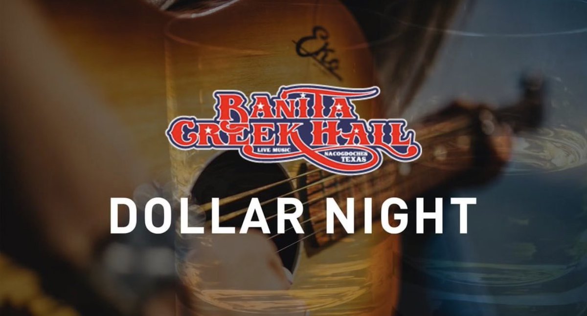 BanitaCrkHall's tweet photo. 🎶 Friday night, it’s a given 🎶
✨I’ll be L-I-V-N, livin ✨
Don’t let king George down ETX‼️
Dollar Wells till 11 🥃
🤠 Doors open at 8️⃣
#BanitaCreekHall #dancing #coldbeer #dollarnight https://t.co/4NzEU0QlSN