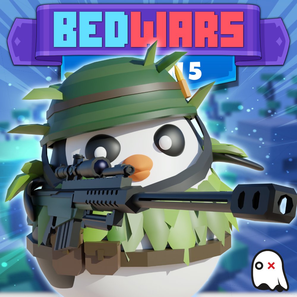 Playing Bedwars in Roblox! 