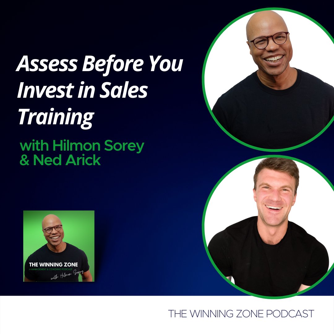 ClozeLoop's tweet photo. This week on the show, @hilmonsorey  and @Ned_Arick discuss what happens to an organization when sales training doesn’t work, why that training didn’t work, and how to Assess Before You Invest in #SalesTraining.

Listen Now: https://t.co/uTUkHCvCFG https://t.co/aeJJavDsUS