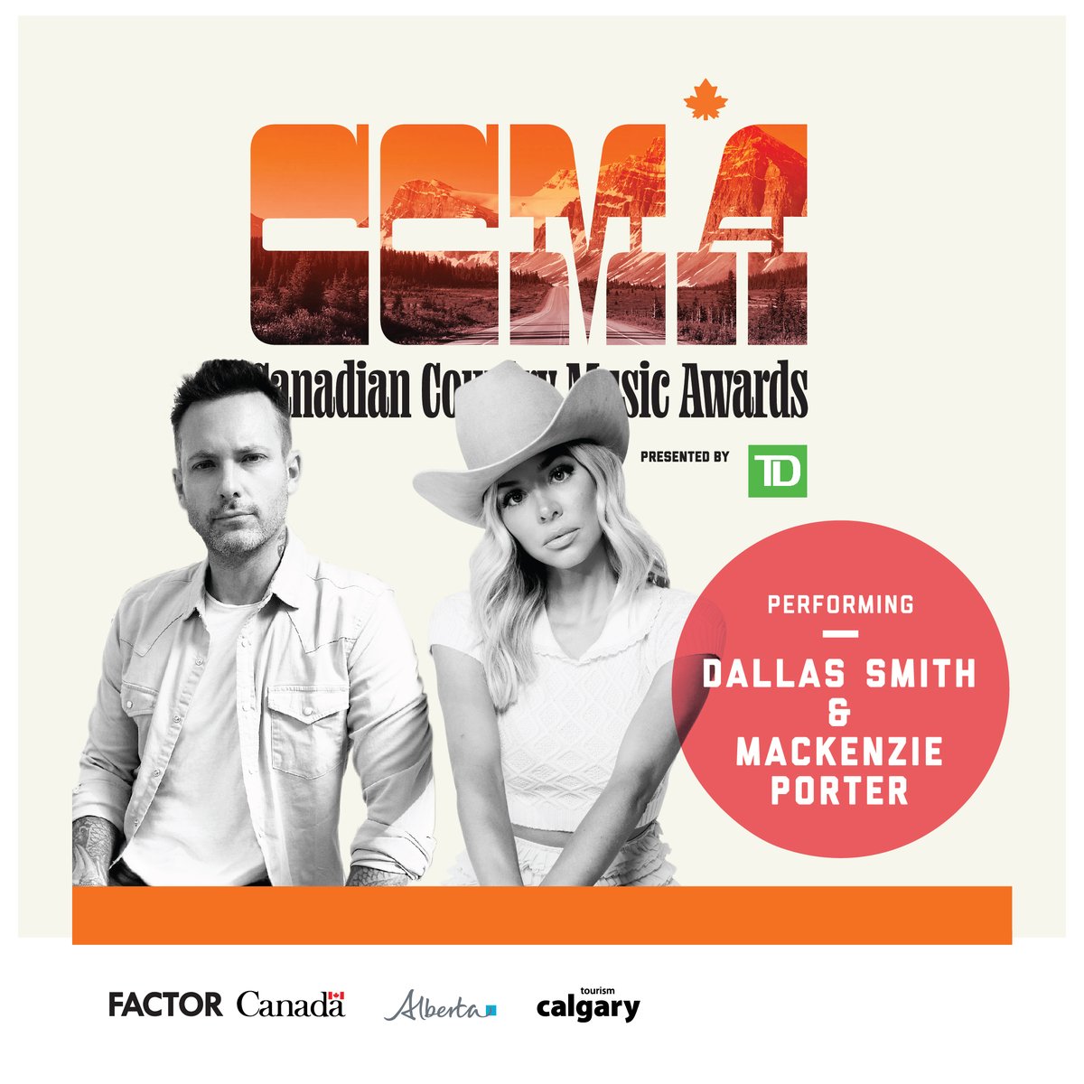 dallassmith's tweet photo. So excited to be performing #OneToo live with @MacKenziePMusic at the #CCMAs in Calgary this September! https://t.co/xnftKIvcSO