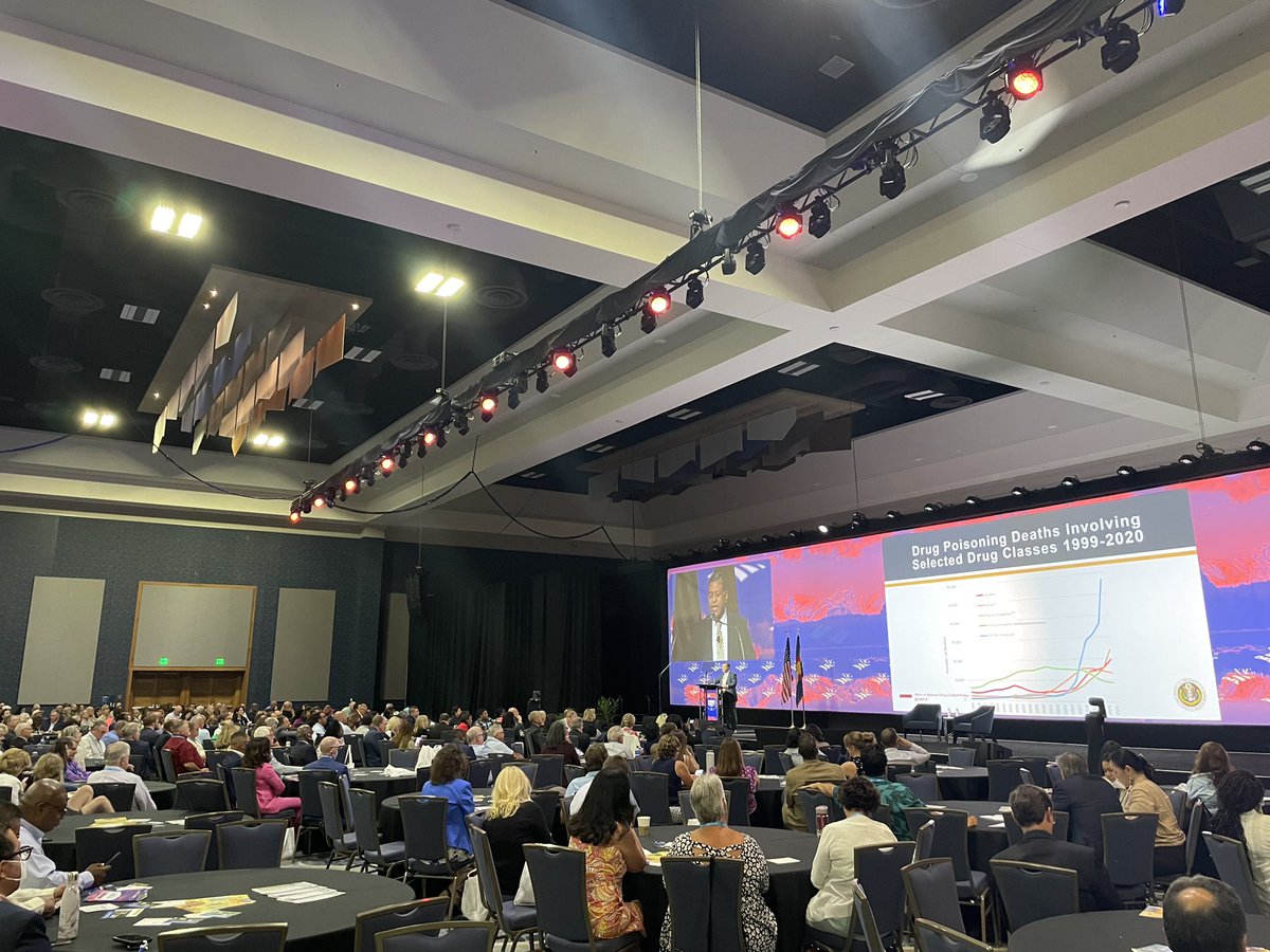 ONDCP's tweet photo. Today @DrGupta46 delivered keynote remarks at @NACoTweets’ annual conference to discuss @POTUS’ Strategy to beat the overdose epidemic and the important role counties can play to help advance it. #NACoAnn https://t.co/jcVrqR1y03