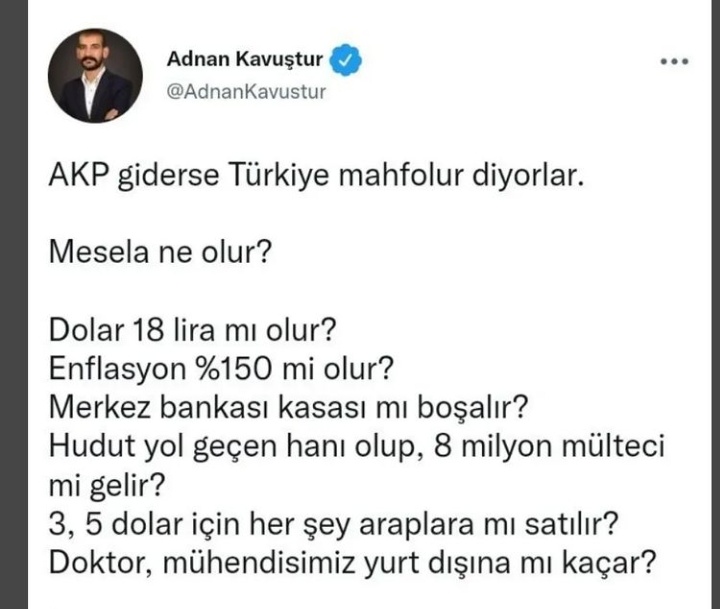 Cidden daha ne olabilir?

#SedatPeker