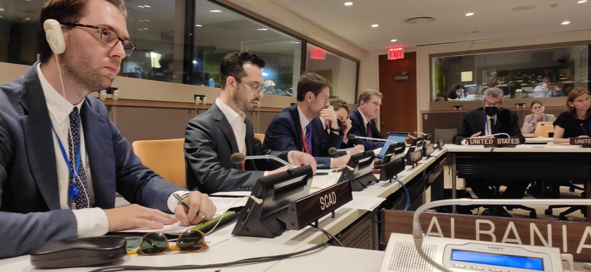 AlMissionUN's tweet image. Rich and constructive discussions today at the third meeting of IWG on #WorkingMethods on different issues raised by #UNSC members

As Chair of IWG, #AlbaniaUNSC🇦🇱 will spare no efforts to build on our shared objective for greater transparency, efficiency &amp;amp; effectiveness of #UNSC